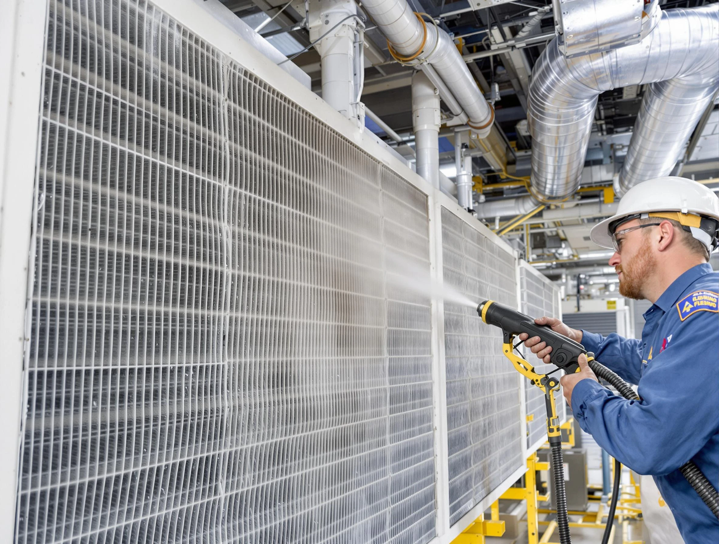 Professional commercial coil cleaning by Brook Highland Air Duct Cleaning in Brook Highland